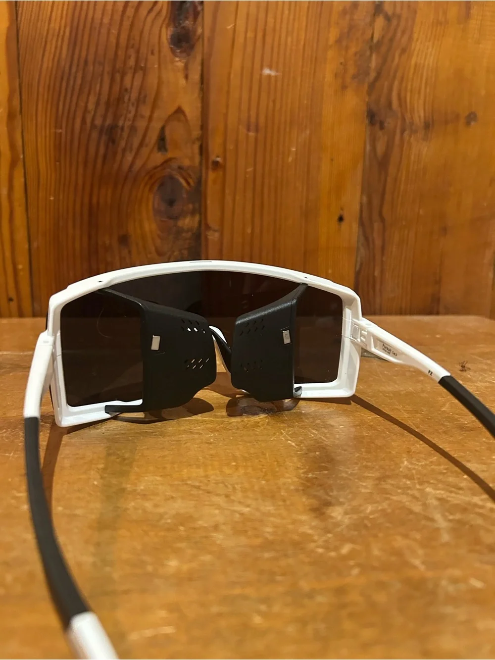 SMITH White and Black Shift Pursuit Glasses with Case and Strap